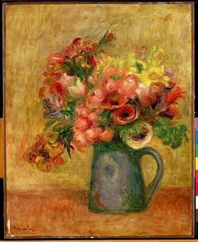 Pitcher of Flowers by Pierre Auguste Renoir